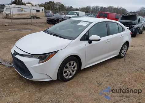 2020 Toyota Corolla Le z USA, uszkodzony, nr VIN 5YFEPRAE1LP009803